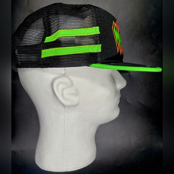 New Era Ultimate Warrior WWE The Golfer Snapback Trucker Hat Rare Unreleased NWT - Picture 4 of 9